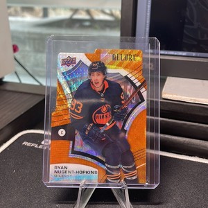 Ryan Nugent-Hopkins 2021-22 Upper Deck Allure #6 Orange Slice - Edmonton Oilers