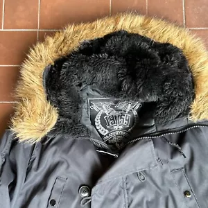 Alpha Industries N3B Explorer Parka, SCHWARZ, 2XL, Sonderedition zum 50. Jubil. - Bild 1 von 8