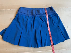 Offline by AERIE Azul Plisado Cinturón Skort Falda Pantalones Cortos Talla S Mujer - Imagen 1 de 6