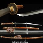 Top Boutique Clay Tempered San-Mai Clamp steel Japanese Samurai Katana Sword
