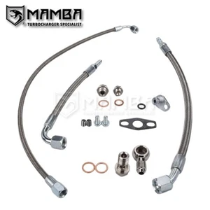 Línea de aceite y agua turbo MAMBA para Mercedes Benz AMG A45 CLA45 M133 con GT28R GT30R - Imagen 1 de 9