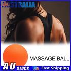 Tpe Lacrosse Ball Sports Yoga Muscle Relax Roller Fitness Massage(Orange) *