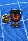 Pin badge SEOUL1988 88Summer Olympic games Olympics Korea Jet set tours sponsor