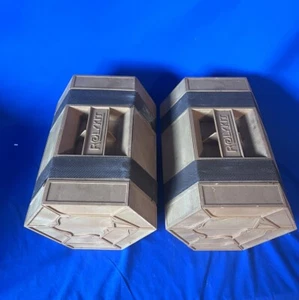 Set of 2 Rolykit Brown Roll Up Storage Box Crafting Case Fishing Vintage - Picture 1 of 14