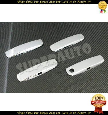 CUBIERTAS DE MANGO CROMADAS DE 4 PUERTAS PARA CARGADOR DODGE 2011 2012 2013 2014 2015 Foto 1 de 2