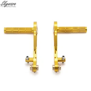 Billet Aluminum Racing Foot Pedal Brake Accelerator Foot Pegs for Go Kart Cart - Bild 1 von 9