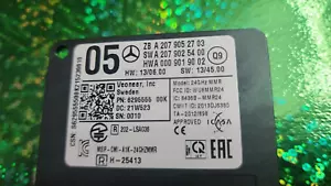 12 17 MERCEDES BENZ E400 E550 W207 FRONT RADAR SENSOR MODULE 207 905 27 03 - Picture 1 of 6