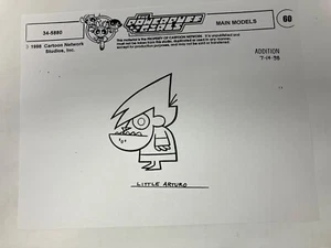 Cartoon Network Powerpuff Girls Production Copy Little Arturo - Picture 1 of 3