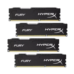 HyperX Fury 16GB Kit 4x 4GB DDR3 1333MHz PC3-10600U HX313C9FB/4 Desktop Memory - Picture 1 of 9