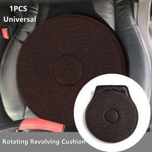 1PC Home Auto Car Seat Rotating Revolving Cushion Memory Foam Aid Seat Pad Mat