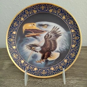 Royal Doulton Plate Collectible Profile of Freedom Limited Editon #HC2670 - Picture 1 of 3