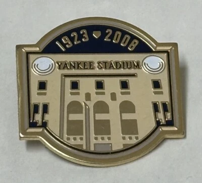 New York Yankees Pin MLB Hat Lapel Pin Yankee Stadium 1923–2008 - Image 1 of 4