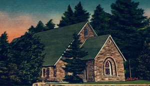 Stringfellow Memorial Episcopal Church Blowing Rock NorthCarolina Postcard E117 - Picture 1 of 4