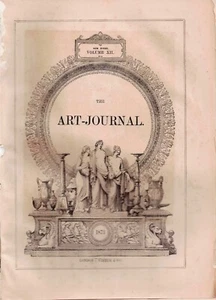 The Art Journal (1873) Nummer 35 Band 12 viele Stahlstiche und Holzschnitte - Bild 1 von 4