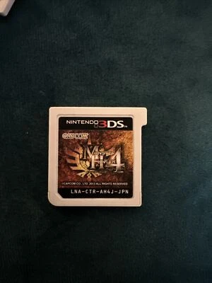 Monster Hunter 4 Juego Japonés Nintendo 3DS - Vendedor de EE. UU. Foto 1 de 2