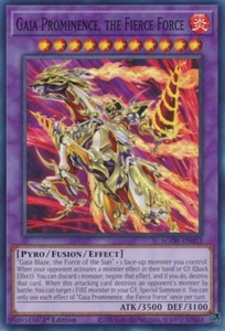 Gaia Prominence, the Fierce Force AGOV-EN033 Común 1ª Edición YuGiOh! Tarjeta - Imagen 1 de 1