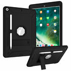 For Ipad 234 5th 6th 7th 8th Generation Heavy Duty Armor Tablet Case Stand Cover