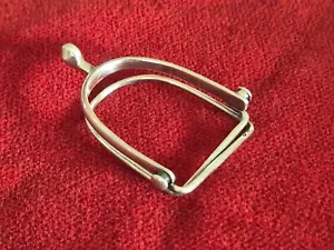 Pince a billets Hermes Argent vintage - Imagen 1 de 6