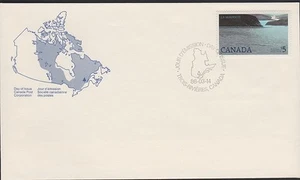 Canada- 1084 $5.00 La Mauricie Natl. Park 1986 OFDC - Picture 1 of 1