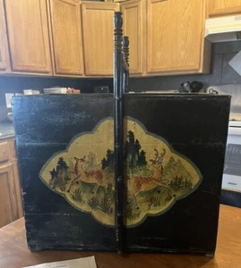 Chinese Antique Money Storage Chest 1880-1900 Certificate Of Antiquity Included - Picture 1 of 13