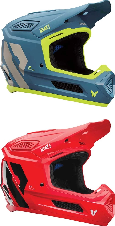 Thor Fleet Forge 头盔 - Dirt Bike Motocross MX 全地形车 UTV 摩托车越野 — 第 1/1 张图片