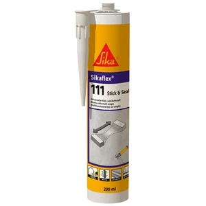 Sikaflex 111 Stick&Seal Kleb- und Dichtstoff Klebstoff Montagekleber 290 ml  - Bild 1 von 5