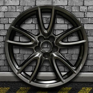 Hyper Dark Smoked Silver Full Face Factory Wheel for 2011-14 Ford Mustang - 19x9 - Picture 1 of 3