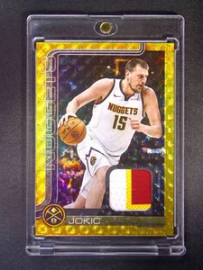1/1 One Of One 2025 Topps Flagship Nikola Jokic GU Patch Gold Foilfractor - Picture 1 of 2