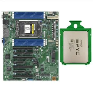 AMD EPYC 7302+Supermicro H12SSL-i 16cores 32threads 3.0 GHz motherboard+ CPU - Picture 1 of 1