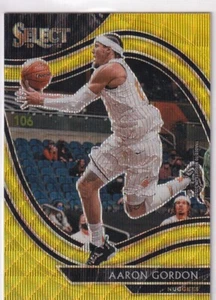 2020-21 Panini Select NBA No. 297 Aaron Gordan Gold Wave Prizm SSP - Bild 1 von 2