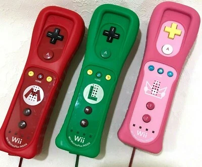 Mario Luigi Princess Peach Nintendo Wii Official Remote  Controller NBA32 - Image 1 of 4