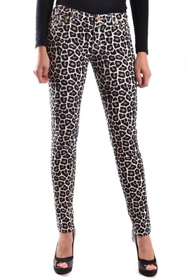 Michael Kors Europe Skinny Jeans Size 6 US 6/8 UK Leopard Animal Print NWT $185 - Image 1 of 4