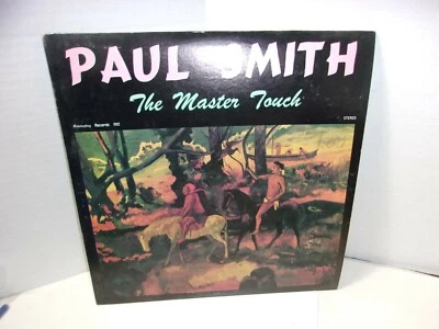 Paul Smith The Master Touch Vinyl Record Jazz Piano - Image 1 of 4