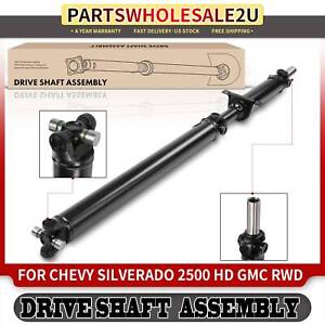 1x Rear Driveshaft Prop Shaft Assy for Chevy Silverado 2500 GMC Sierra 2500 RWD