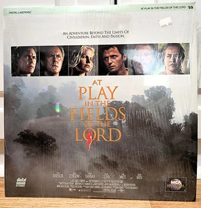 AT PLAY IN THE FIELDS OF THE LORD LaserDisc - LD Movie - Picture 1 of 2