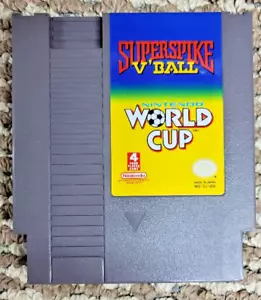 Nintendo NES Spiel Super Spike V Ball Original mit Staubschutzhülle Vintage - Bild 1 von 3