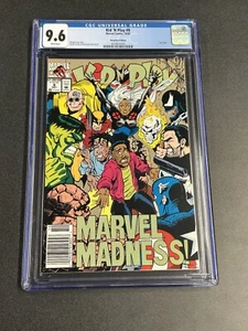 Kid N Play Marvel Madness #9 Early Venom App CGC 9.6 Newsstand Marvel Last Issue - Picture 1 of 2