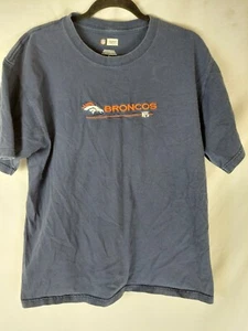NFL Team Apparel DENVER BRONCOS Football T Shirt Orange Size Large - Bild 1 von 3