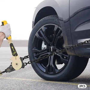 Carpetas de cadena de trinquete manual 2 piezas 6600 lb-carga para camiones/remolques/tractores - Imagen 1 de 21