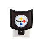 Team Sports America NFL Pittsburgh Steelers Glowing Auto Sensor Night Light - 4"