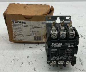 NEW FURNAS 42CF35AJ DEFINITE PURPOSE CONTROLLER 3P OPEN 40A 24VAC COIL - Picture 1 of 8