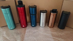 Starbucks insulated travel flask mug cup Hot & Cold Drink Non leak lid  FASTP&P  - Picture 1 of 24