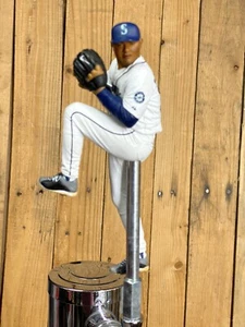 SEATTLE MARINERS Tap Handle King Felix Hernandez BASEBALL Beer Keg White Jersey - Picture 1 of 16