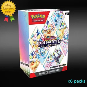 Pokemon Evoluciones Prismáticas Booster Paquete Caja🎊🐲NUEVO Violeta Escarlata SV PREVENTA - Imagen 1 de 4