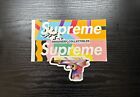 100% Authentic Supreme Mendini Box Logo Sticker + Gun (Set of 3) SS16