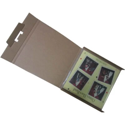 SCATOLE CARTONE PER SPEDIZIONE DISCHI VINILE 12" CAPIENZA FINO A 3 Dischi - Immagine 1 di 2