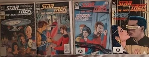 Star Trek: The Next Generation Vol #1,#2,#3 & #5 1989 DC Comics Newsstand EX+ #2 - Picture 1 of 5
