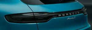 Porsche OEM Macan 95B 2019-2022 Spec Black-Line Smoked Rear Taillights 3 Pieces