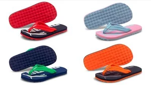 PUMA Kinder Zehentrenner EPIC Flip v2 PS Unisex Sandale Strandsandale - Picture 1 of 31