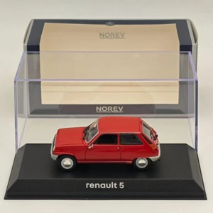1/43 Norev Renault 5 TL Rojo Diecast Modelo Coches Colección Limitada - Imagen 1 de 7